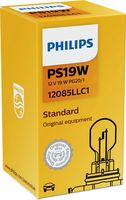 PHILIPS 12085LLC1 - Tipo de luces: Halógena<br>año modelo desde: 2009<br>Tipo de lámpara: PS19W<br>Tensión [V]: 12<br>Potencia nominal [W]: 19<br>Modelo de zócalo, bombilla incandescente: PG20/1<br>