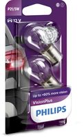 PHILIPS 12499VPB2 - año modelo hasta: 1993<br>Tipo de lámpara: P21/5W<br>Tensión [V]: 12<br>Potencia nominal [W]: 21/5<br>Tipo de lámpara: Lámpara de bola<br>Modelo de zócalo, bombilla incandescente: BAY15d<br>