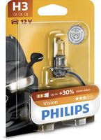 PHILIPS 12336PRB1 - Función de las luces: Faro adicional de luces de carretera<br>Tipo de lámpara: H3<br>Tensión [V]: 12<br>Potencia nominal [W]: 55<br>Modelo de zócalo, bombilla incandescente: PK22s<br>