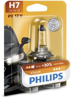 PHILIPS 12972PRB1 - año modelo hasta: 2004<br>Tipo de lámpara: H7<br>Tensión [V]: 12<br>Potencia nominal [W]: 55<br>Modelo de zócalo, bombilla incandescente: PX26d<br>