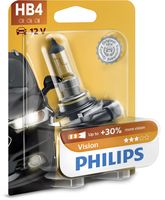 PHILIPS 9006PRB1 - Tensión [V]: 12<br>Potencia nominal [W]: 25<br>Tipo de lámpara: LED<br>Tipo de lámpara: HB4<br>Cantidad: 2<br>Versión: Twin Retail<br>Versión: Upgrade<br>apto para tipo de vehículo: Vehículo todo terreno<br>Modelo de zócalo, bombilla incandescente: P22d<br>