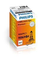 PHILIPS 9006PRC1 - Tipo de lámpara: HB4<br>Tensión [V]: 12<br>Potencia nominal [W]: 51<br>Modelo de zócalo, bombilla incandescente: P22d<br>