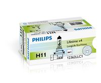 PHILIPS 12362LLECOC1 - Variante de equipamiento: ST-Line<br>Tipo de lámpara: H11<br>Tensión [V]: 12<br>Potencia nominal [W]: 55<br>Modelo de zócalo, bombilla incandescente: PGJ19-2<br>