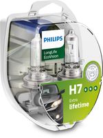 PHILIPS 12972LLECOS2 - Función de las luces: Estándar<br>Tipo de lámpara: H7<br>Tensión [V]: 12<br>Potencia nominal [W]: 55<br>Modelo de zócalo, bombilla incandescente: PX26d<br>