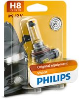 PHILIPS 12360B1 - Tensión [V]: 12<br>Potencia nominal [W]: 35<br>Tipo de lámpara: H8<br>Tipo de luces: Halógena<br>Cantidad: 1<br>Versión: Single Clam<br>Versión: Standard<br>Modelo de zócalo, bombilla incandescente: PGJ19-1<br>