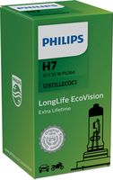 PHILIPS 12972LLECOC1 - año modelo hasta: 2004<br>Tipo de lámpara: H7<br>Tensión [V]: 12<br>Potencia nominal [W]: 55<br>Modelo de zócalo, bombilla incandescente: PX26d<br>