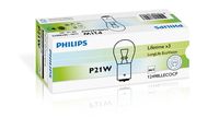 PHILIPS 12498LLECOCP - año modelo desde: 2014<br>Tipo de lámpara: P21W<br>Tensión [V]: 12<br>Potencia nominal [W]: 21<br>Tipo de lámpara: Lámpara de bola<br>Modelo de zócalo, bombilla incandescente: BA15s<br>