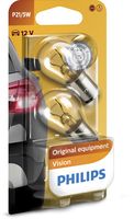 PHILIPS 12499B2 - Equipamiento de vehículo: para vehículos sin luces traseras LED<br>Tensión [V]: 12<br>Potencia nominal [W]: 21/5<br>Tipo de lámpara: P21/5W<br>Cantidad: 10<br>Versión: Standard<br>Versión: Trade Box<br>Modelo de zócalo, bombilla incandescente: BAY15d<br>