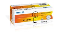 PHILIPS 12499CP - Equipamiento de vehículo: para vehículos sin luces traseras LED<br>Tipo de lámpara: P21/5W<br>Tensión [V]: 12<br>Potencia nominal [W]: 21/5<br>Tipo de lámpara: Lámpara de bola<br>Modelo de zócalo, bombilla incandescente: BAY15d<br>