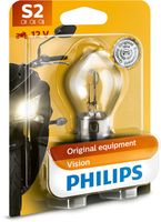 PHILIPS 12728BW - Tensión [V]: 12<br>Potencia nominal [W]: 35/35<br>Tipo de lámpara: S2<br>Cantidad: 1<br>Versión: Single Box<br>Versión: Standard<br>Modelo de zócalo, bombilla incandescente: BA20d<br>