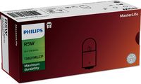 PHILIPS 13821MLCP - Lado de montaje: instalación lateral<br>Tipo de lámpara: R5W<br>Tensión [V]: 24<br>Potencia nominal [W]: 5<br>Tipo de lámpara: Lámpara de bola<br>Modelo de zócalo, bombilla incandescente: BA15s<br>