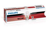 PHILIPS 13256CP - N.º de chasis (VIN) hasta: N 071975<br>Modelo red de a bordo: para vehículos con red de a bordo 12V<br>Tipo de lámpara: W5W<br>Tensión [V]: 12<br>Potencia nominal [W]: 5<br>Tipo de lámpara: Lámpara de cristal<br>Modelo de zócalo, bombilla incandescente: W2.1x9.5d<br>