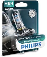 PHILIPS 9006XVPB1 - Tipo de lámpara: HB4<br>Tensión [V]: 12<br>Potencia nominal [W]: 51<br>Modelo de zócalo, bombilla incandescente: P22d<br>