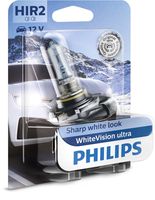 PHILIPS 9012WVUB1 - Tipo de luces: Halógena<br>Tipo de lámpara: HIR2<br>Tensión [V]: 12<br>Potencia nominal [W]: 55<br>Modelo de zócalo, bombilla incandescente: PX22d<br>