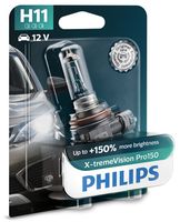 PHILIPS 12362XVPB1 - año modelo desde: 2017<br>Tipo de lámpara: H11<br>Tensión [V]: 12<br>Potencia nominal [W]: 55<br>Modelo de zócalo, bombilla incandescente: PGJ19-2<br>