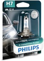 PHILIPS 12972XVPB1 - año modelo hasta: 2004<br>Tipo de lámpara: H7<br>Tensión [V]: 12<br>Potencia nominal [W]: 55<br>Modelo de zócalo, bombilla incandescente: PX26d<br>