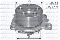 ANDEL 101545 - Bomba de agua, refrigeración del motor