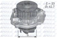 ANDEL 101661 - Bomba de agua, refrigeración del motor