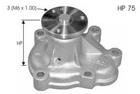 ANDEL 101667 - Bomba de agua adicional (circuito de agua de refrigeración)