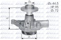 ANDEL ANB0027 - Bomba de agua adicional (circuito de agua de refrigeración)