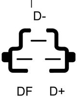 ANDEL ANM97867 - Alternador