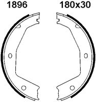 Andel A1896 - Juego de zapatas de frenos, freno de estacionamiento