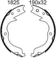 ANDEL A1825 - Juego de zapatas de frenos, freno de estacionamiento