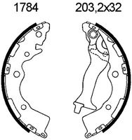 ANDEL A1784 - Juego de zapatas de frenos