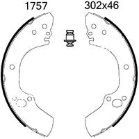 ANDEL A1757 - Juego de zapatas de frenos