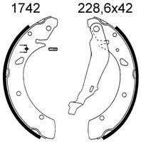 ANDEL A1742 - Juego de zapatas de frenos