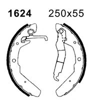 ANDEL A1624 - Juego de zapatas de frenos