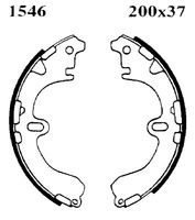 ANDEL A1546 - Juego de zapatas de frenos