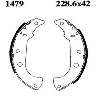 ANDEL A1479 - Juego de zapatas de frenos