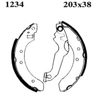 ANDEL A1234 - Juego de zapatas de frenos