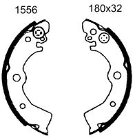 ANDEL A1556 - Juego de zapatas de frenos