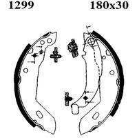 Andel A1299 - Juego de zapatas de frenos