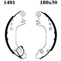 ANDEL A1401 - Juego de zapatas de frenos