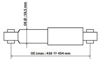 BOGE 36G81A - Lado de montaje: Eje delantero<br>Suspensión: para vehículos con chasis reforzado<br>Tipo de suspensión: para vehículos sin suspensión neumática<br>para OE N°: 5202 XG<br>para OE N°: 5202 XH<br>para OE N°: 5202 ZH<br>para OE N°: 5202 ZJ<br>para OE N°: 5208 53<br>para OE N°: 5208 54<br>para OE N°: 5208 L2<br>para OE N°: 5208 L3<br>para OE N°: 5208 L6<br>Tipo de amortiguador: Columna de amortiguador<br>Sistema de amortiguadores: Bitubular<br>Tipo de amortiguador: Presión de gas<br>Parámetro: SFE36/25X185<br>Tipo de sujeción de amortiguador: Espiga arriba<br>SVHC: No hay información disponible, diríjase al fabricante.<br>