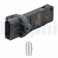 BOSCH 0280218372 - Medidor de la masa de aire