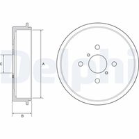 BOSCH 0986477317 - año construcción desde: 08/2011<br>año construcción hasta: 06/2014<br>Lado de montaje: Eje trasero<br>Diámetro interior de tambor de freno [mm]: 200<br>Diámetro exterior del tambor de freno [mm]: 251,8<br>H tamb. freno interna [mm]: 43<br>H tamb. freno total [mm]: 53,1<br>corona de agujeros - Ø [mm]: 100<br>Número de orificios: 4<br>Diámetro de centrado [mm]: 55<br>