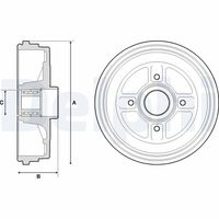 BOSCH 0986477205 - Dinámica de frenado / conducción: para vehículos sin ESP<br>Lado de montaje: Eje trasero<br>Artículo complementario / información complementaria 2: sin cojinete rueda<br>Artículo complementario / información complementaria 2: sin anillo sensor ABS<br>Diámetro interior de tambor de freno [mm]: 203<br>Rebajado máx. tambor de freno [mm]: 204,5<br>H tamb. freno interna [mm]: 50,5<br>Número de orificios: 4<br>corona de agujeros - Ø [mm]: 100,0<br>Medida de rosca: M12x1,5<br>H tamb. freno total [mm]: 76,0<br>Diámetro exterior del tambor de freno [mm]: 237,0<br>Diámetro alojamiento [mm]: 52,0<br>Diám. int. 2[mm]: 52,3<br>