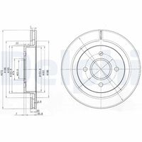 DELPHI BG2758 - Lado de montaje: Eje delantero<br>Tipo de disco de frenos: ventilado<br>Número de orificios: 4<br>Homologación: E1 90R-02C0289/1443<br>Superficie: aceitado<br>Diámetro exterior [mm]: 278<br>Espesor de disco de frenos [mm]: 24<br>Espesor mínimo [mm]: 22,2<br>Diámetro de centrado [mm]: 63,5<br>Altura [mm]: 35,5<br>