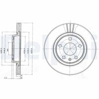 DELPHI BG3198 - Lado de montaje: Eje trasero<br>Tipo de disco de frenos: macizo<br>Número de orificios: 5<br>Homologación: E1 90R-02C0100/1592<br>Superficie: aceitado<br>Diámetro exterior [mm]: 245<br>Espesor de disco de frenos [mm]: 9,9<br>Espesor mínimo [mm]: 8<br>Diámetro de centrado [mm]: 68<br>Altura [mm]: 64<br>