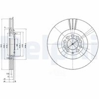 DELPHI BG3528 - Disco de freno