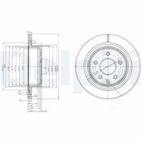 COMLINE ADC0272V - Disco de freno - Comline