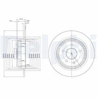 COMLINE ADC1240 - Disco de freno - Comline