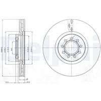 DELPHI BG4101 - Lado de montaje: Eje delantero<br>Tipo de disco de frenos: ventilado<br>Número de orificios: 6<br>Homologación: E1 90R-02C0339/1620<br>Superficie: aceitado<br>Diámetro exterior [mm]: 300<br>Espesor de disco de frenos [mm]: 28<br>Espesor mínimo [mm]: 25<br>Diámetro de centrado [mm]: 78<br>Altura [mm]: 74,5<br>