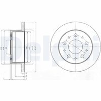 DELPHI BG4099 - Disco de freno