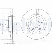 COMLINE ADC0274V - Disco de freno - Comline