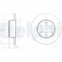 DELPHI BG4165 - Lado de montaje: Eje trasero<br>Lado de montaje: Eje trasero<br>para el tipo de serie del modelo: Daily 35C21<br>Tipo de disco de frenos: ventilado<br>Número de orificios: 8<br>Homologación: E1 90R-02C0339/1620<br>Artículo complementario / información complementaria 2: con anillo sensor ABS<br>Superficie: aceitado<br>Diámetro exterior [mm]: 294<br>Espesor de disco de frenos [mm]: 24<br>Espesor mínimo [mm]: 21<br>Diámetro de centrado [mm]: 128<br>Altura [mm]: 87,5<br>